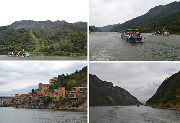 金艾陶休閑之旅清遠小北江兩岸風景